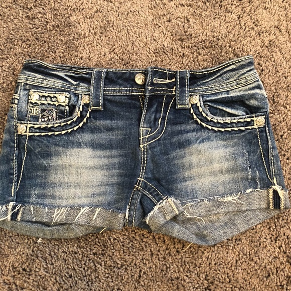 Miss Me Pants - Miss Me denim shorts